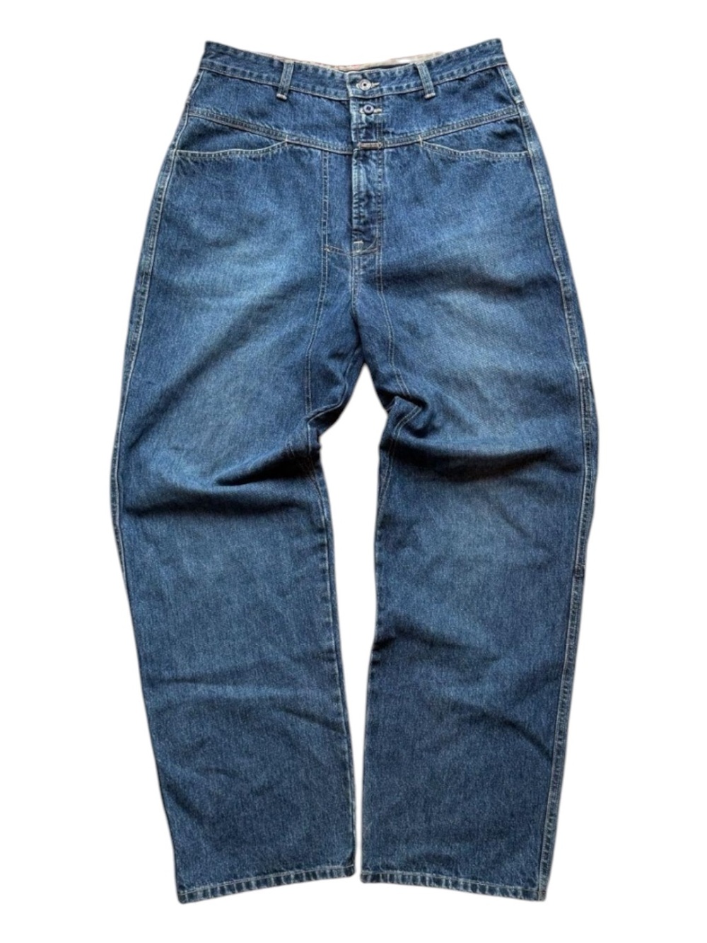 Vintage Marithé + François Girbaud Denim Jeans Mens 34 Baggy Taper 90’s Y2K